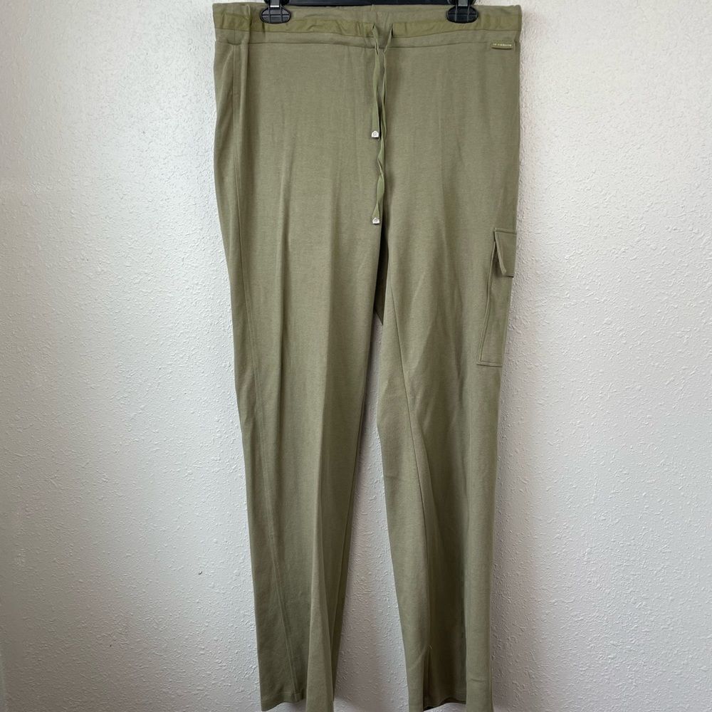 Liz Claiborne Green Sweat Pants Size M EUC